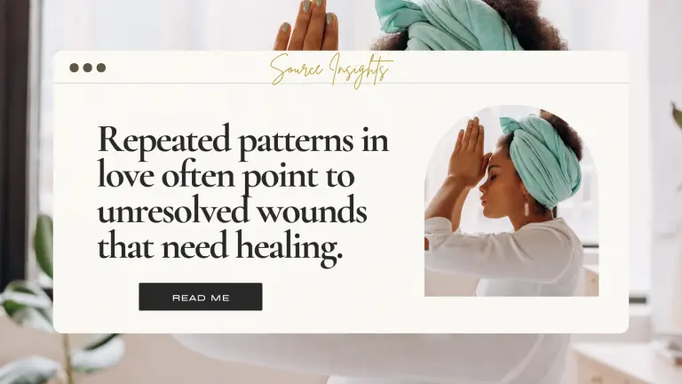 black woman with prayer hands on her forehead