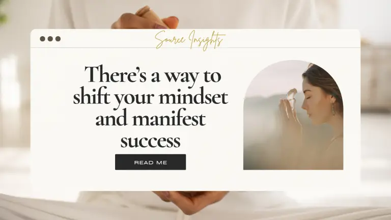 woman with a healing crystal at her forehead